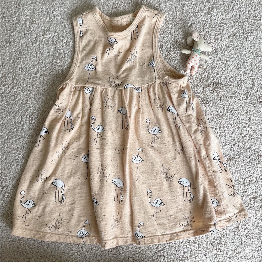 Rylee and Cru layla dress flamingo size 18/24